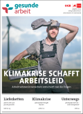 Cover des Magazins Gesunde Arbeit, Ausgabe 2/2023