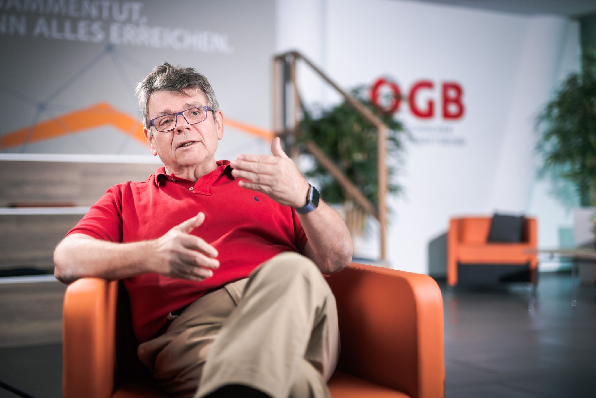 „Wir kämpfen weiter, wir lassen nicht nach!“, sagt ÖGB-Präsident Wolfgang Katzian.