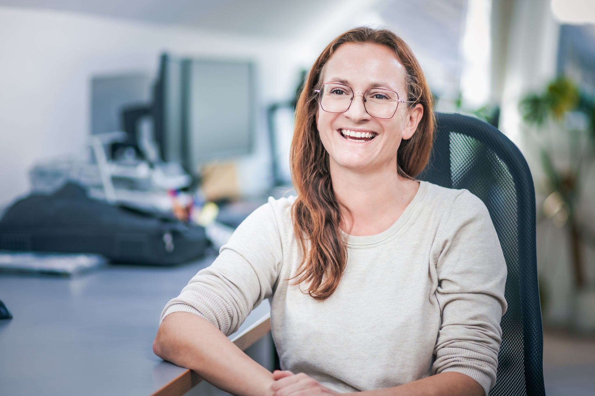 Verena Fleischanderl findet gut, dass sie ihre Arbeitszeiten an ihren Partner anpassen kann, der Schichtarbeit leistet.