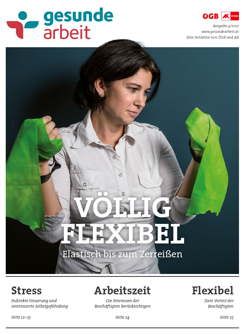 Magazin Gesunde Arbeit, Stamm-Ausgabe 4/2017