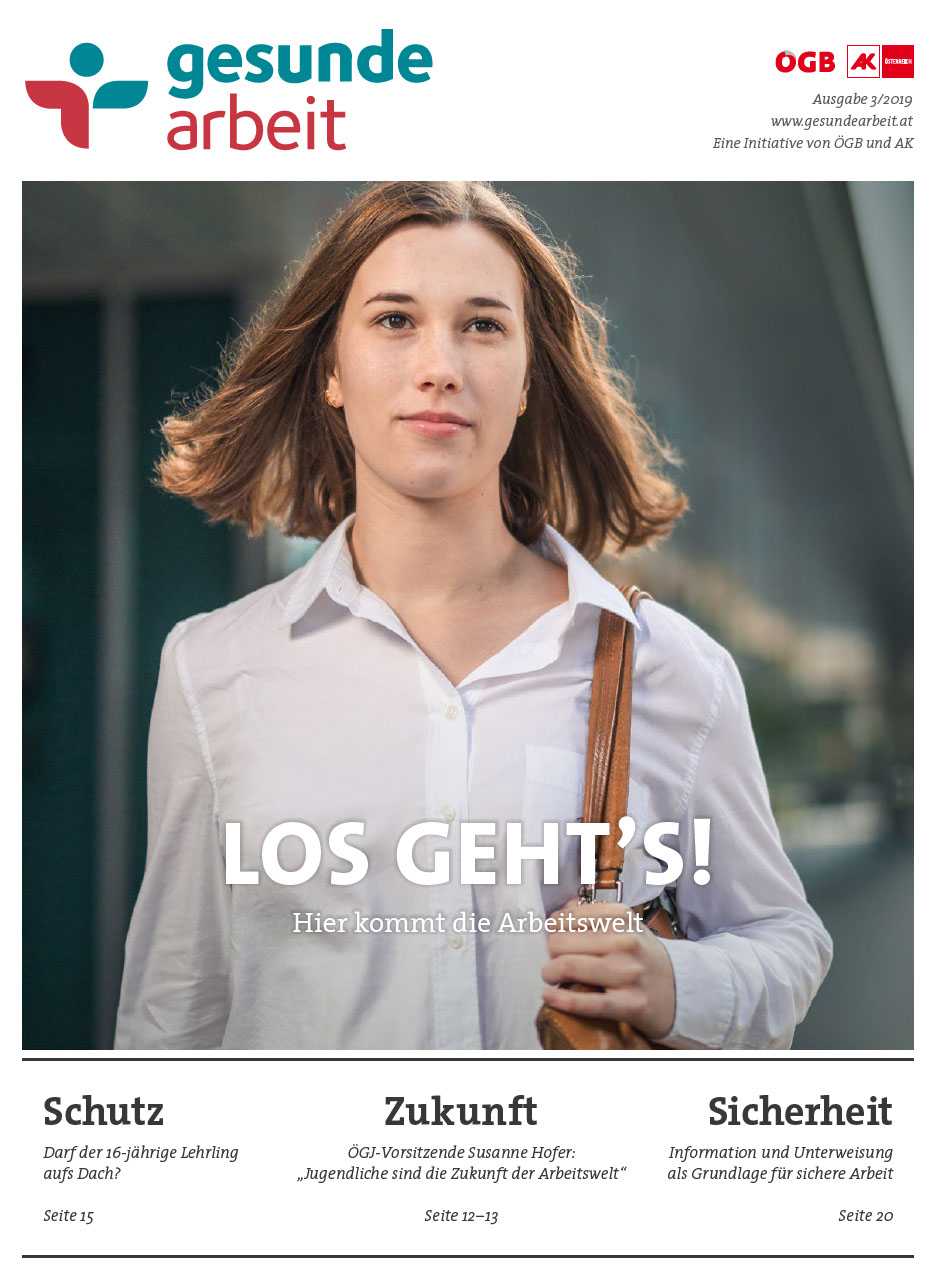 Magazin Gesunde Arbeit Stamm-Ausgabe 3/2019
