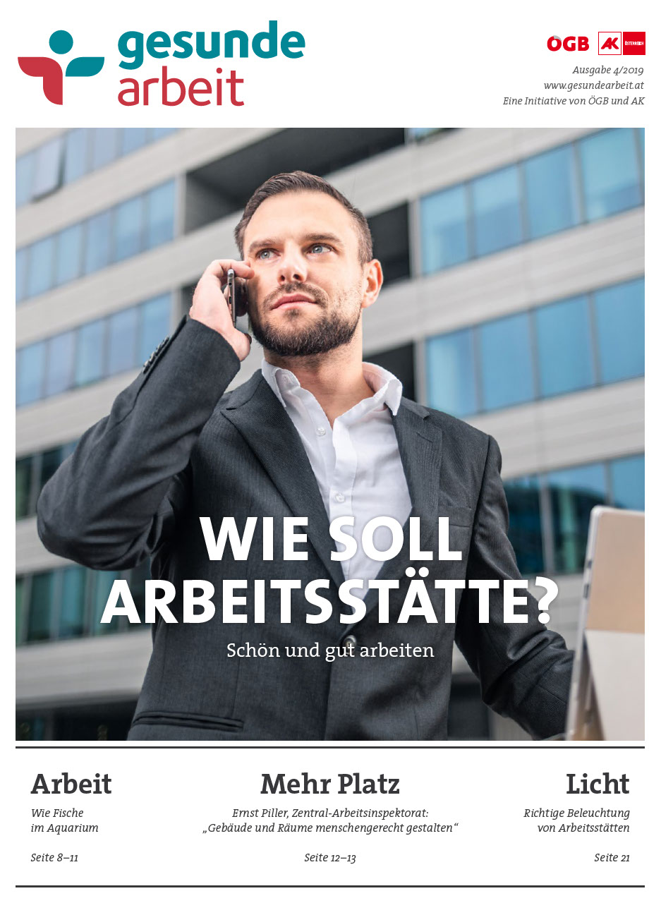Magazin Gesunde Arbeit Stamm-Ausgabe 4/2019