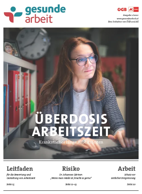  Magazin Gesunde Arbeit Stamm-Ausgabe 1/2020
