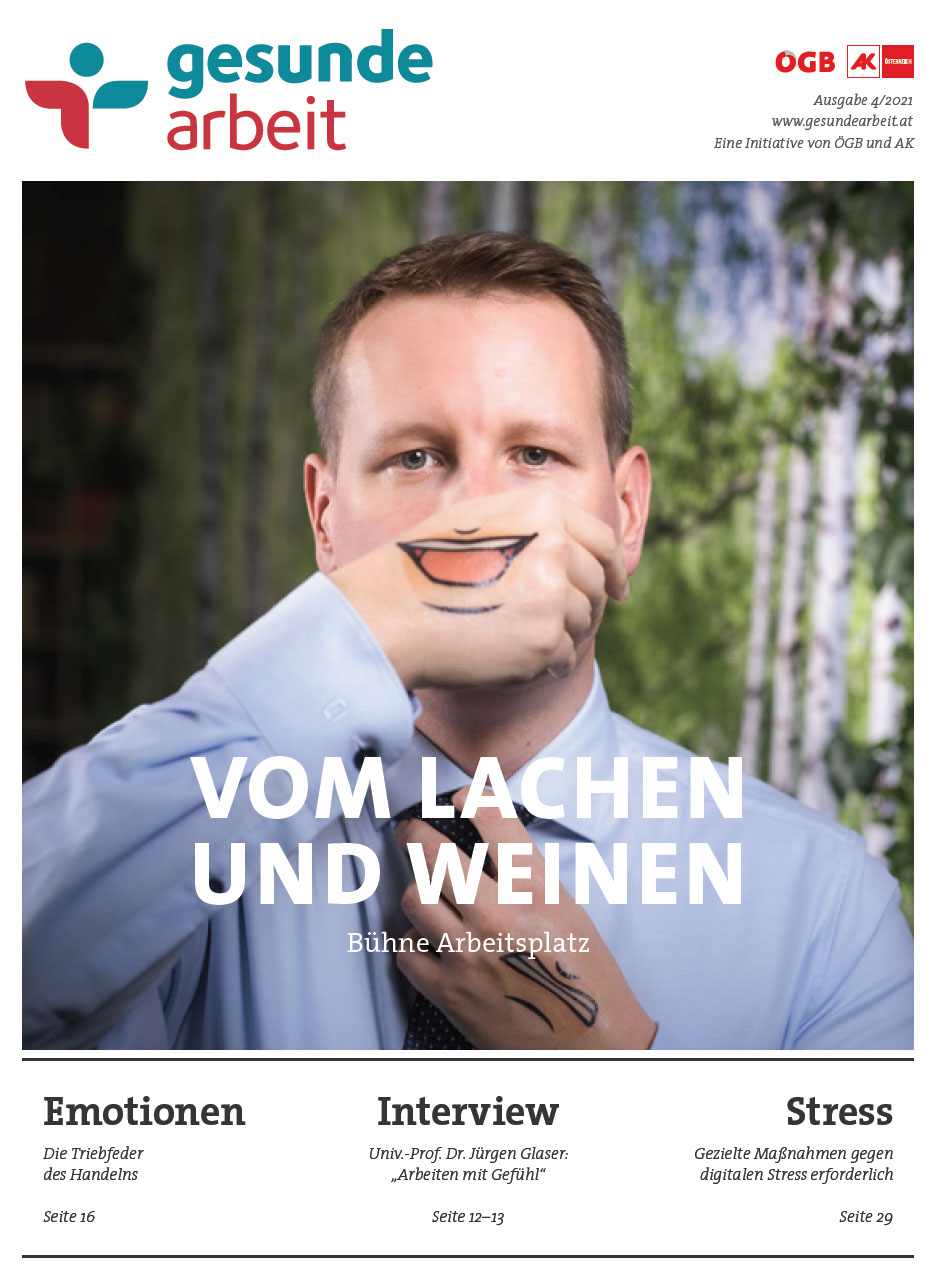 Magazin Gesunde Arbeit Stamm-Ausgabe 4/2021