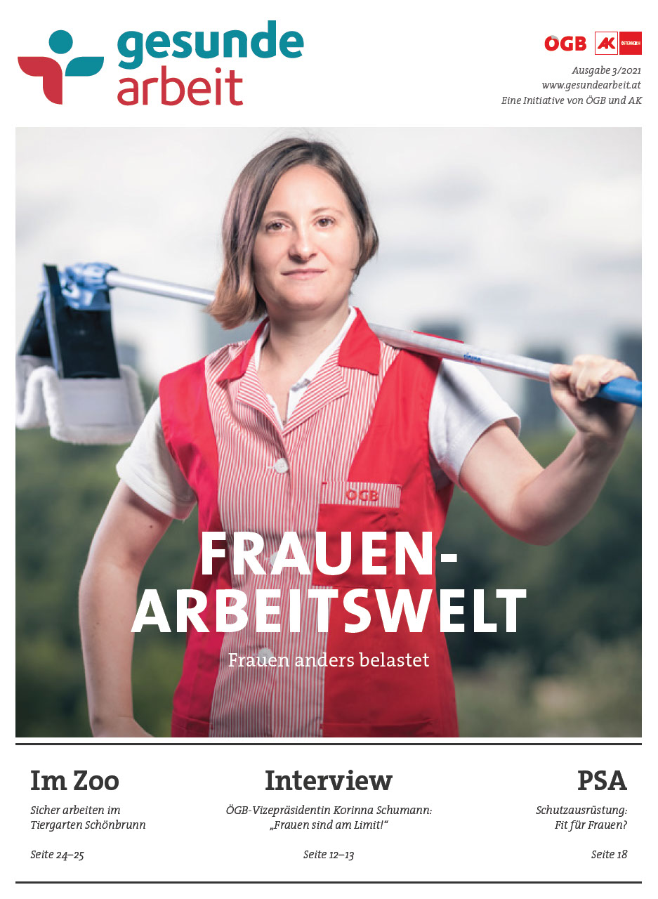 Magazin Gesunde Arbeit Stamm-Ausgabe 3/2021
