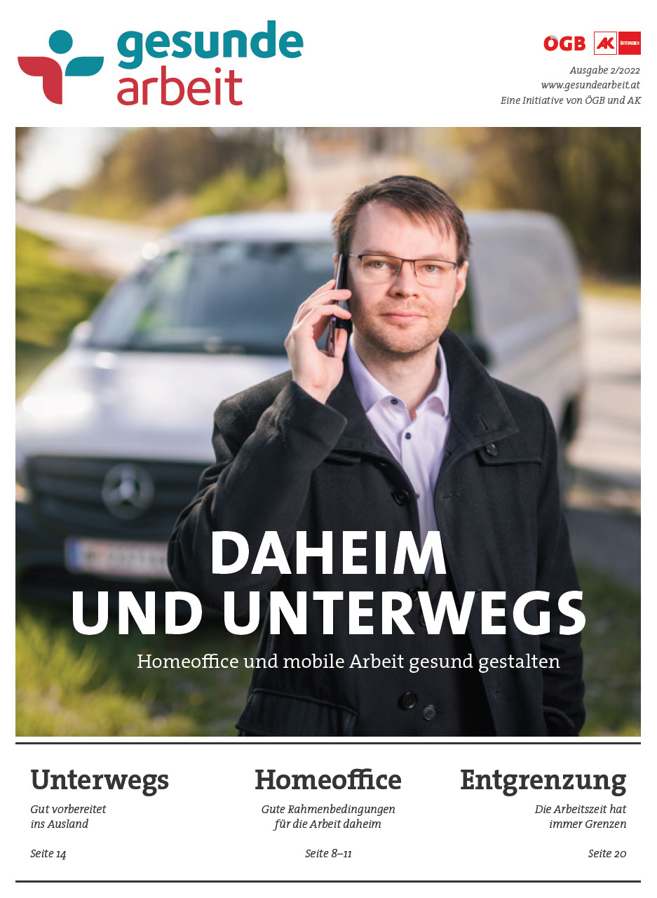  Magazin Gesunde Arbeit Stamm-Ausgabe 2/2022