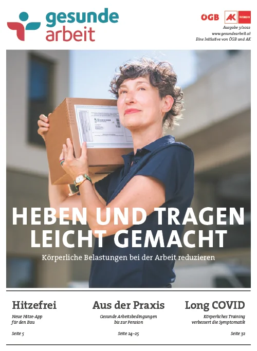 Magazin Gesunde Arbeit Stamm-Ausgabe 3/2022