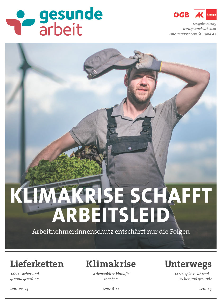 Magazin Gesunde Arbeit Stamm-Ausgabe 2/2023