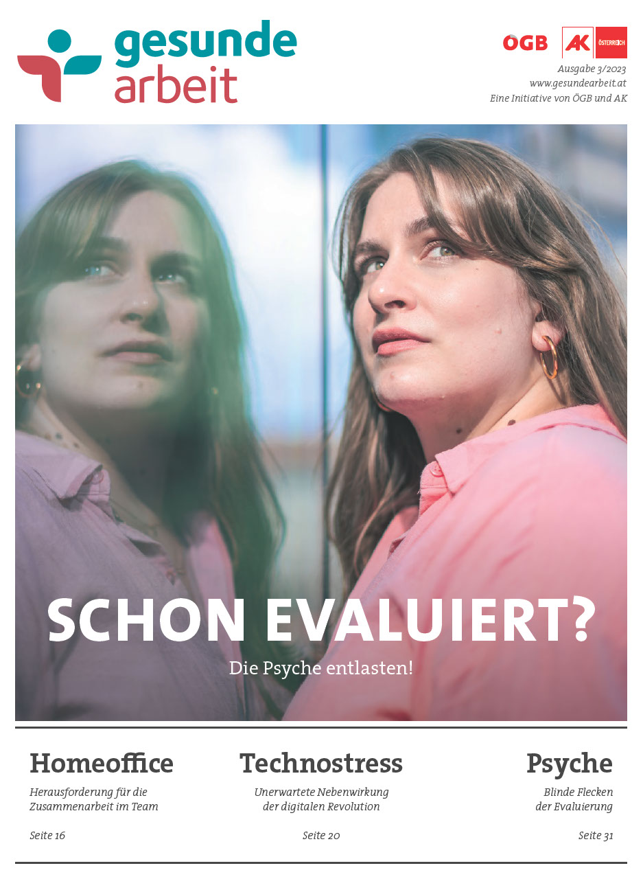 Magazin Gesunde Arbeit Stamm-Ausgabe 3/2023