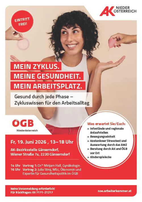 Dein Zyklus. Deine Gesundheit. Dein Arbeitsplatz.