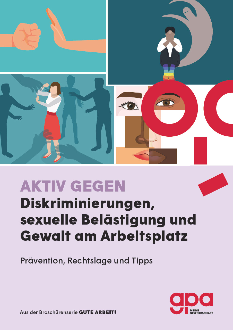 Aktiv gegen Diskriminierungen, sexuelle Belästigung und Gewalt am Arbeitsplatz