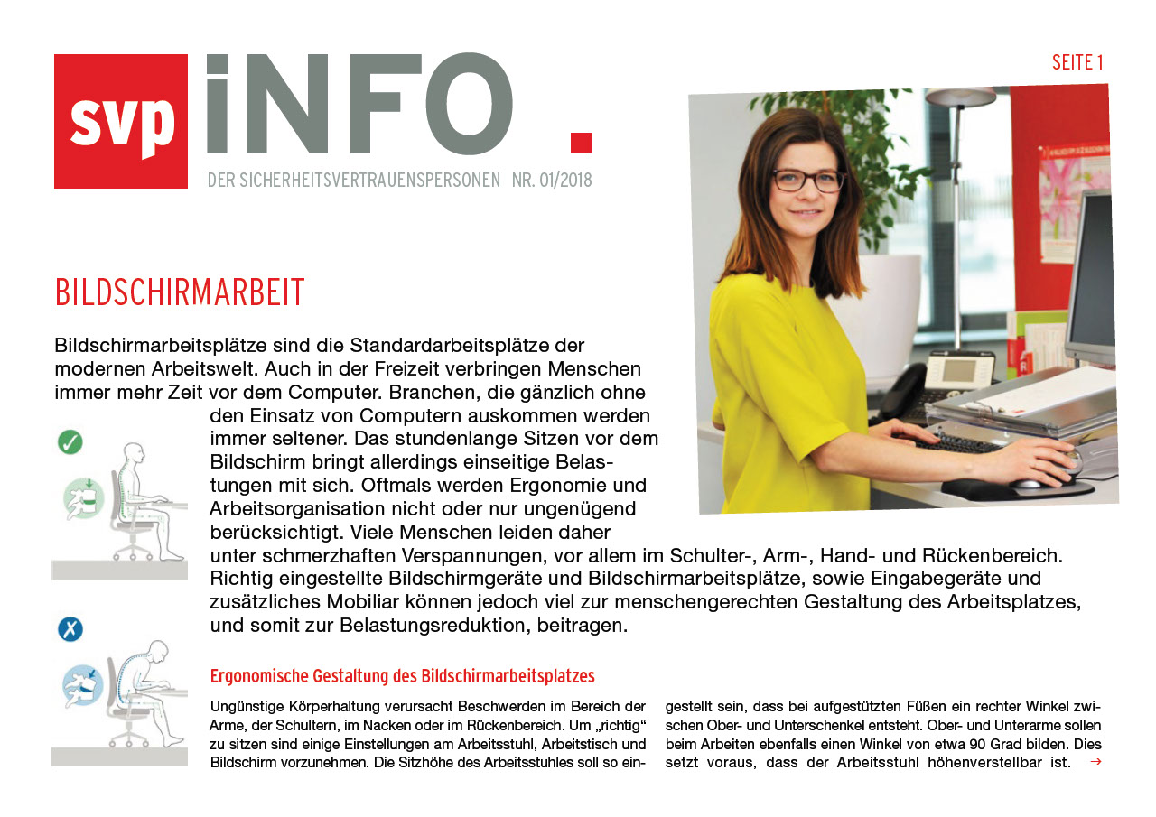 Bildschirmarbeit (SVP-Info)