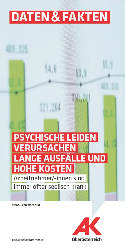 Daten und Fakten: Psychische Leiden verursachen lange Ausfälle und hohe Kosten  