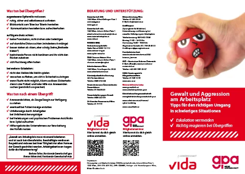 Gewalt und Aggression am Arbeitsplatz