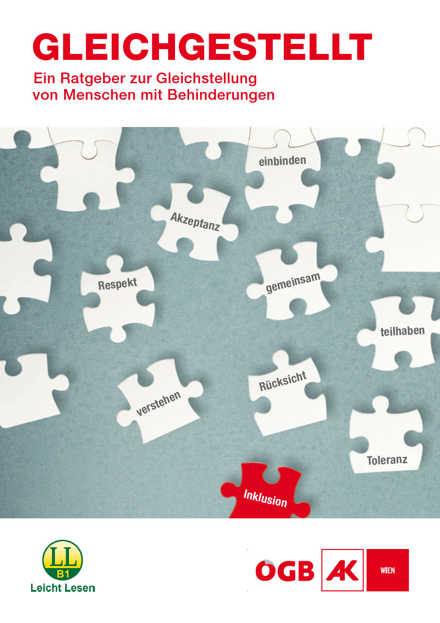Gleichgestellt – Ratgeber zur Gleichstellung von Menschen mit Behinderungen