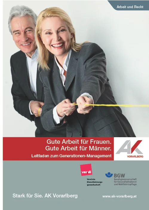 Gute Arbeit für Frauen. Gute Arbeit für Männer.