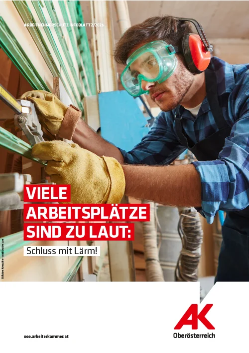 Viele Arbeitsplätze sind zu laut: Schluss mit Lärm!