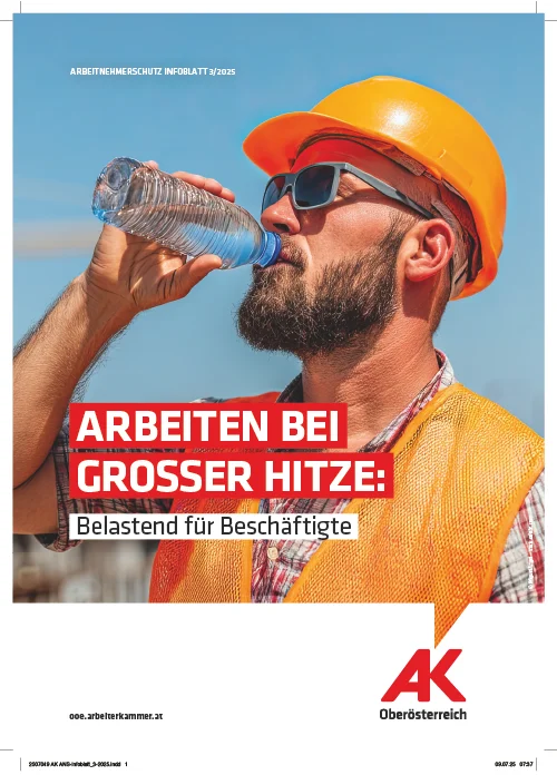 Arbeiten bei großer Hitze: Belastend für Beschäftigte