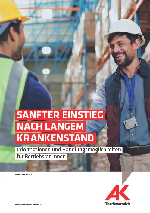 Sanfter Einstieg nach langem Krankenstand