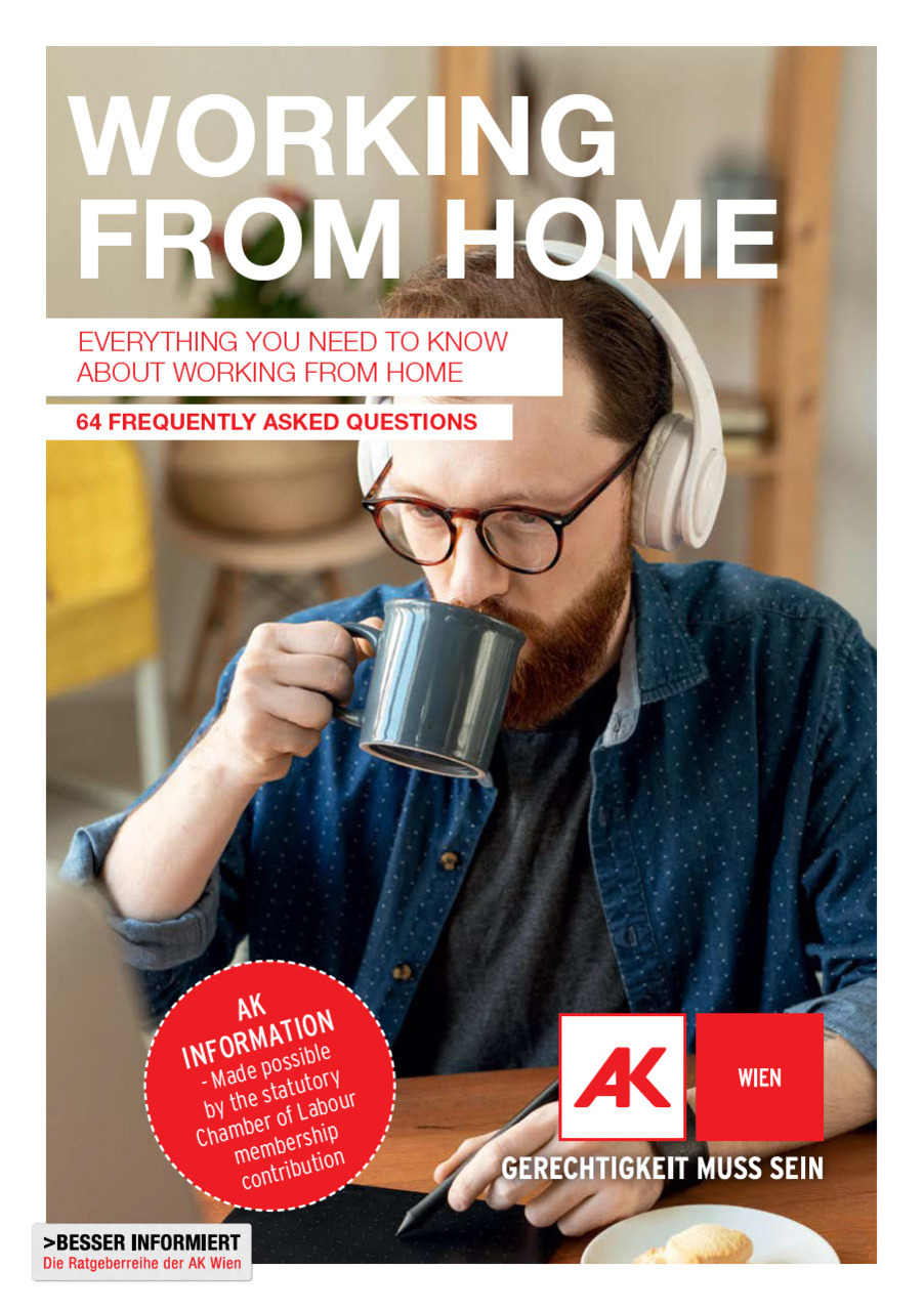 Working from home – der AK-Homeoffice-Ratgeber in Englisch  