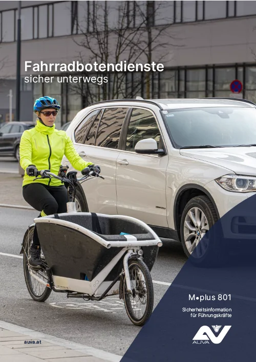 Fahrradbotendienste - sicher unterwegs
