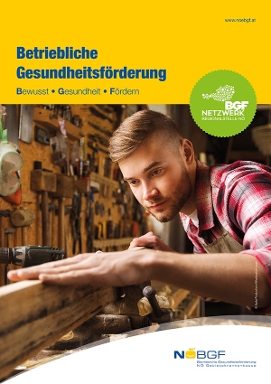 Broschüre Betriebliche Gesundheitsföderung der niederösterreichischen Gebietskrankenkasse