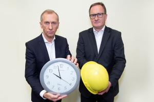 AK-Präsident Josef Pesserl und AK-Arbeitnehmerschutz-Experte Karl Schneeberger
