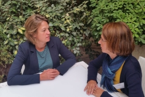 Nina Hedegaard Nielsen im Gespräch mit Ingrid Reifinger