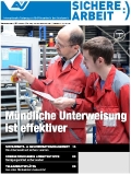 Cover Sichere Arbeit, Ausgabe 5/2019