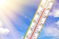 Bild eines Thermometer bei 40 Grad Celsius
