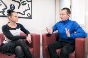 Interview Johanna Klösch mit Univ.-Doz. Dr. Johannes Gärtner