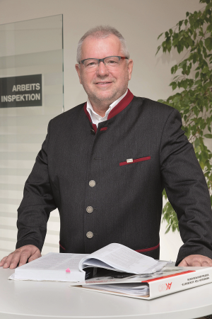 Friedrich Datzinger, Leiter des Arbeitsinspektorats St. Pölten